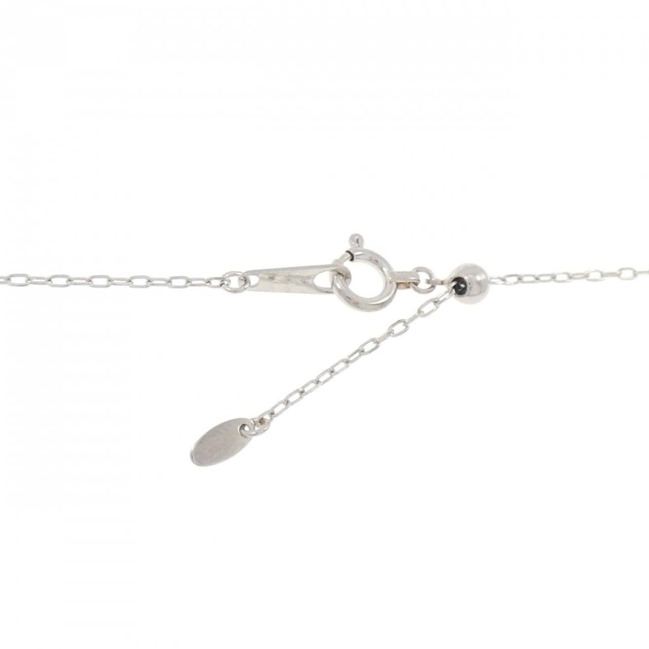 PT900/PT850 ソリティア ダイヤモンド ネックレス 0.32CT