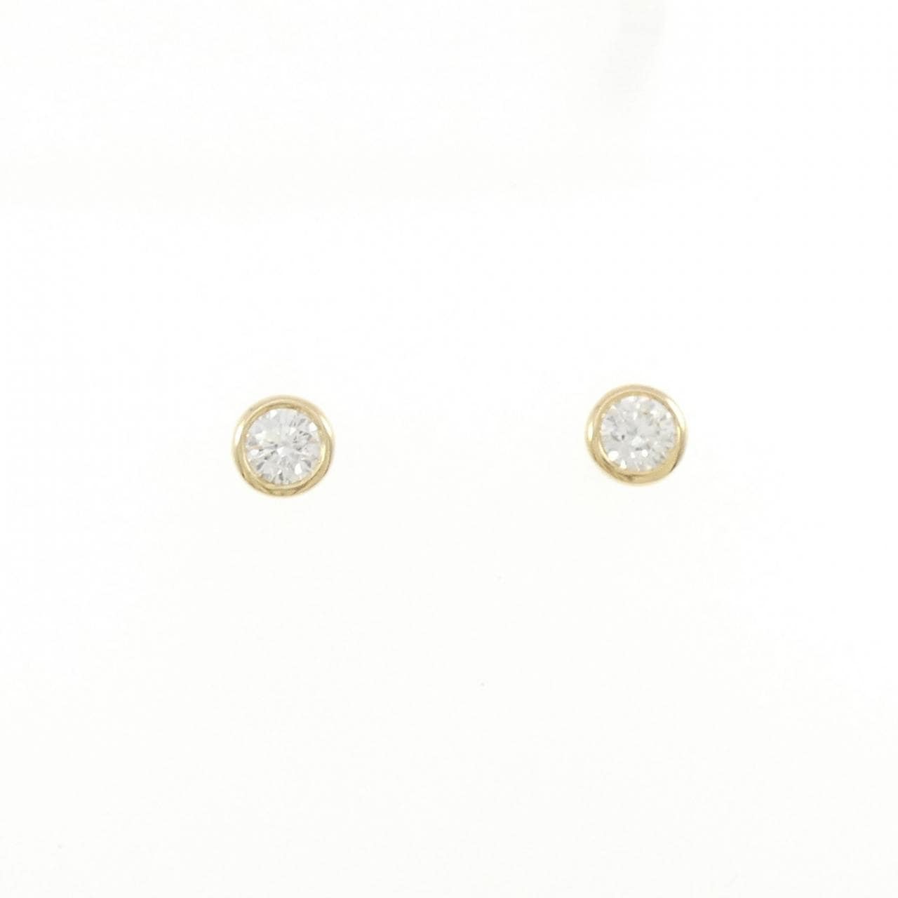 ティファニー バイザヤード ピアス 0.29CT 0.28CT H VS1-VS2 EXT