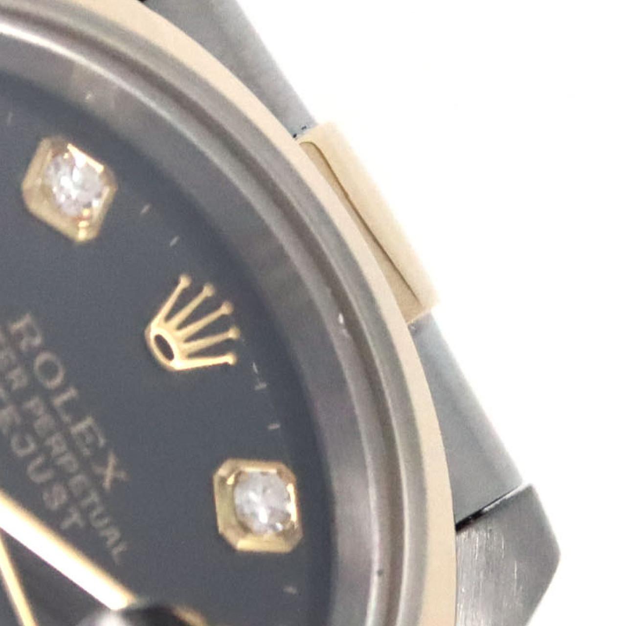 ROLEX Datejust 69163G SSxYG自動上弦W 編號