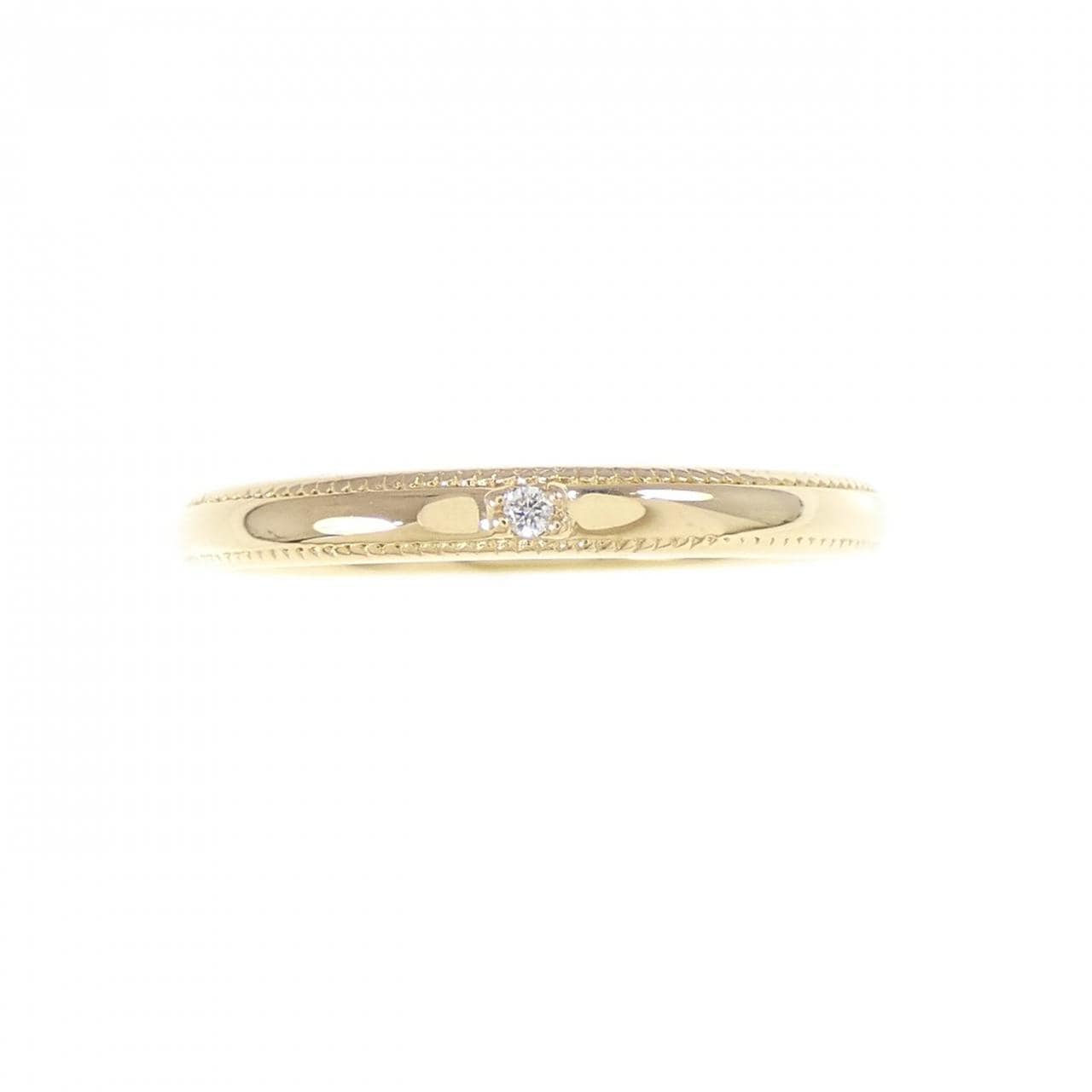 K18YG ダイヤモンド リング 0.01CT