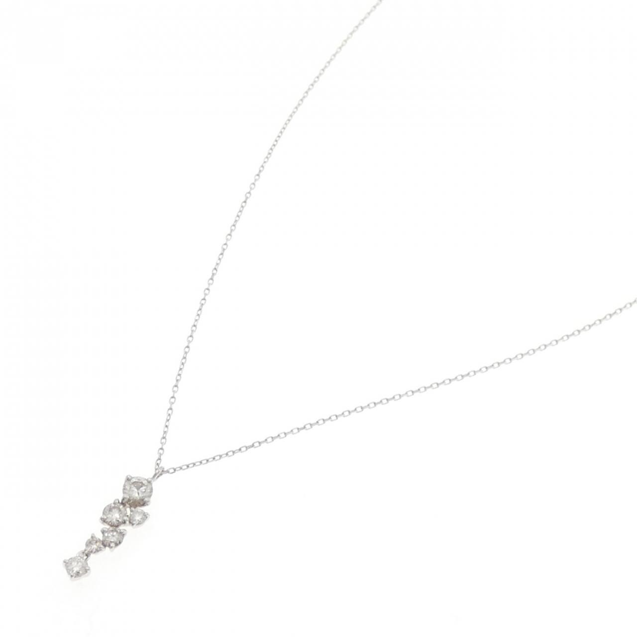 PT ダイヤモンド ネックレス 0.34CT