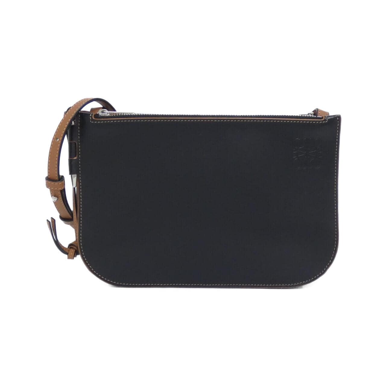 ロエベ ゲート ダブル ジップ ポーチ 113 54BZ43 ショルダーバッグ