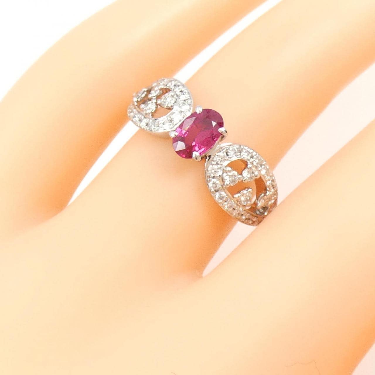 コメ兵｜K18WG ルビー リング 0.52CT｜ジュエリー｜リング｜【公式 