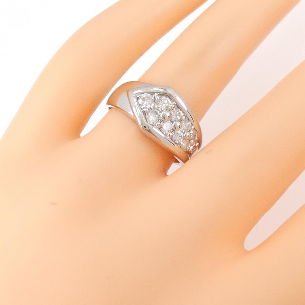 PT900 ダイヤモンド リング 0.74CT