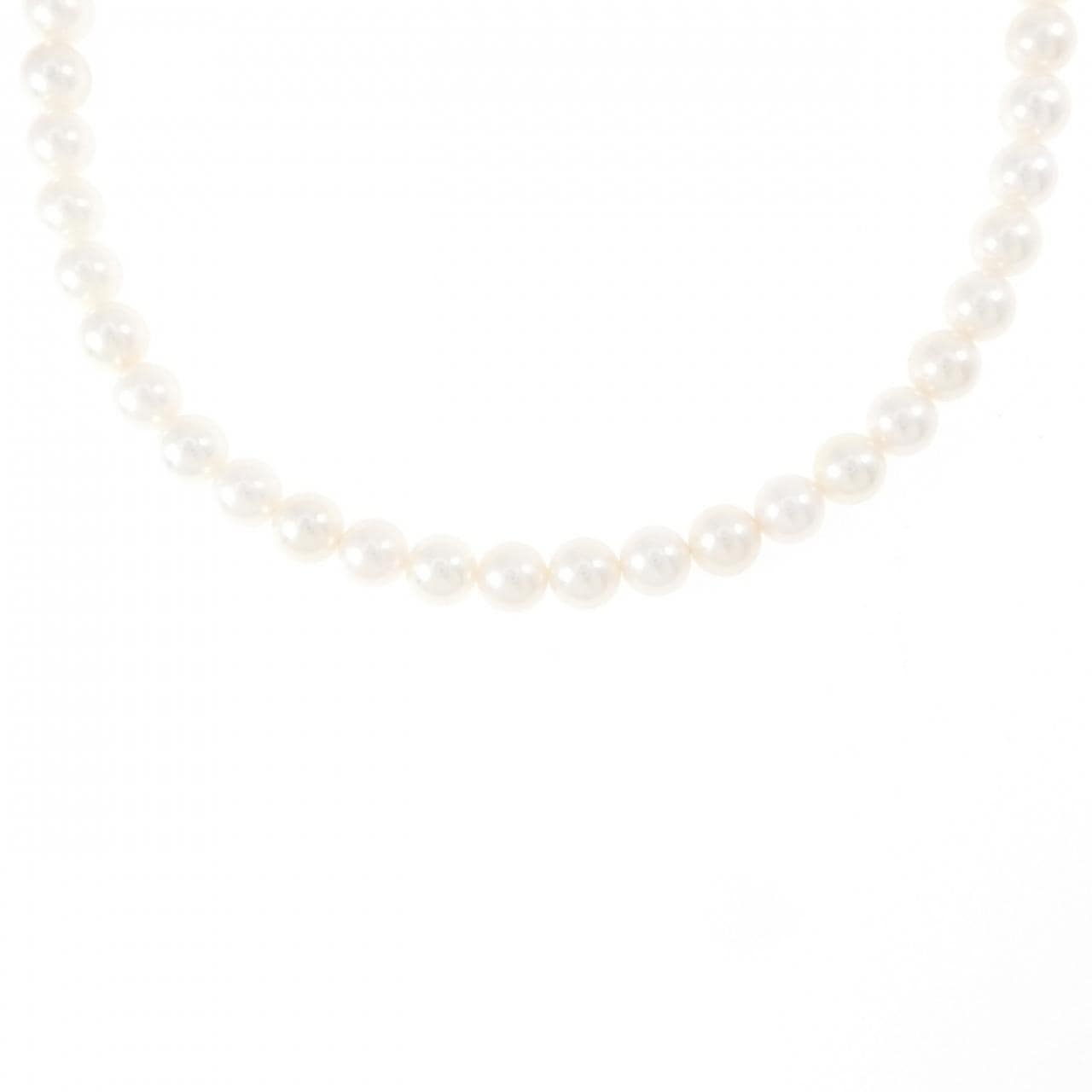 シルバークラスプ アコヤパール ネックレス 6-6.5mm