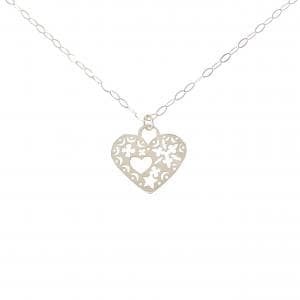 K10YG ハート ネックレス