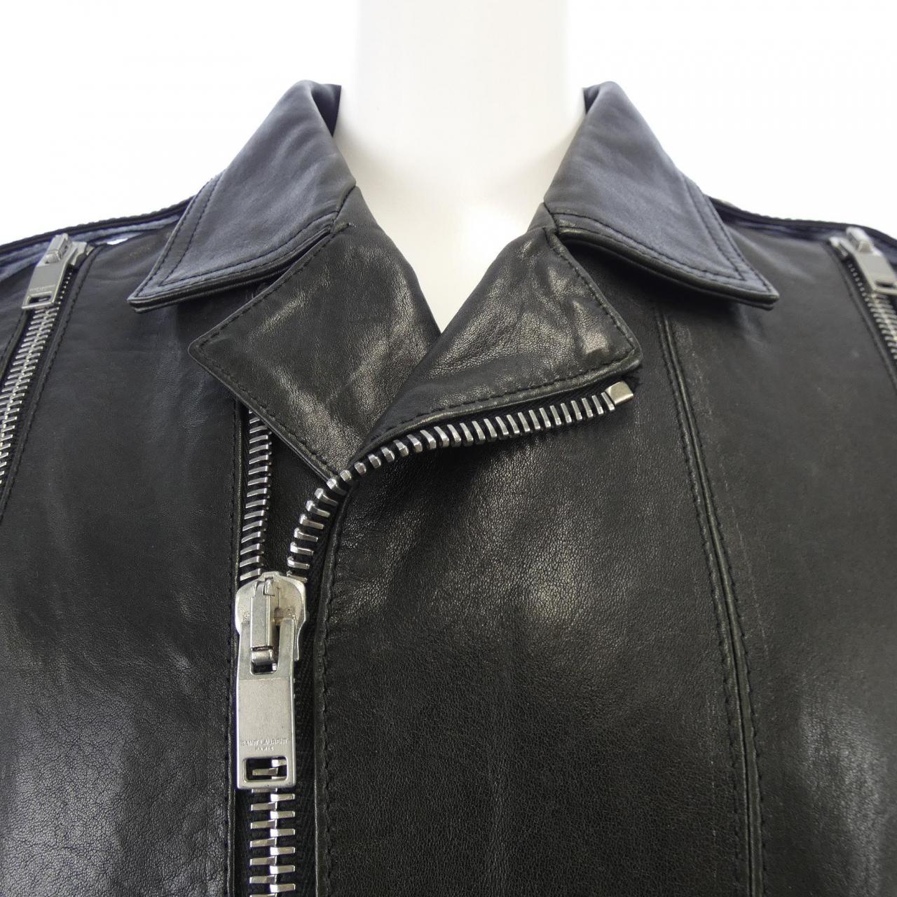 サンローラン SAINT LAURENT 334572 レザーライダースジャケット