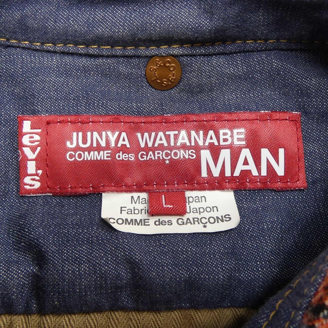 ジュンヤワタナベマン JUNYA WATANABE MAN LEVI'S/WN-B203 シャツ