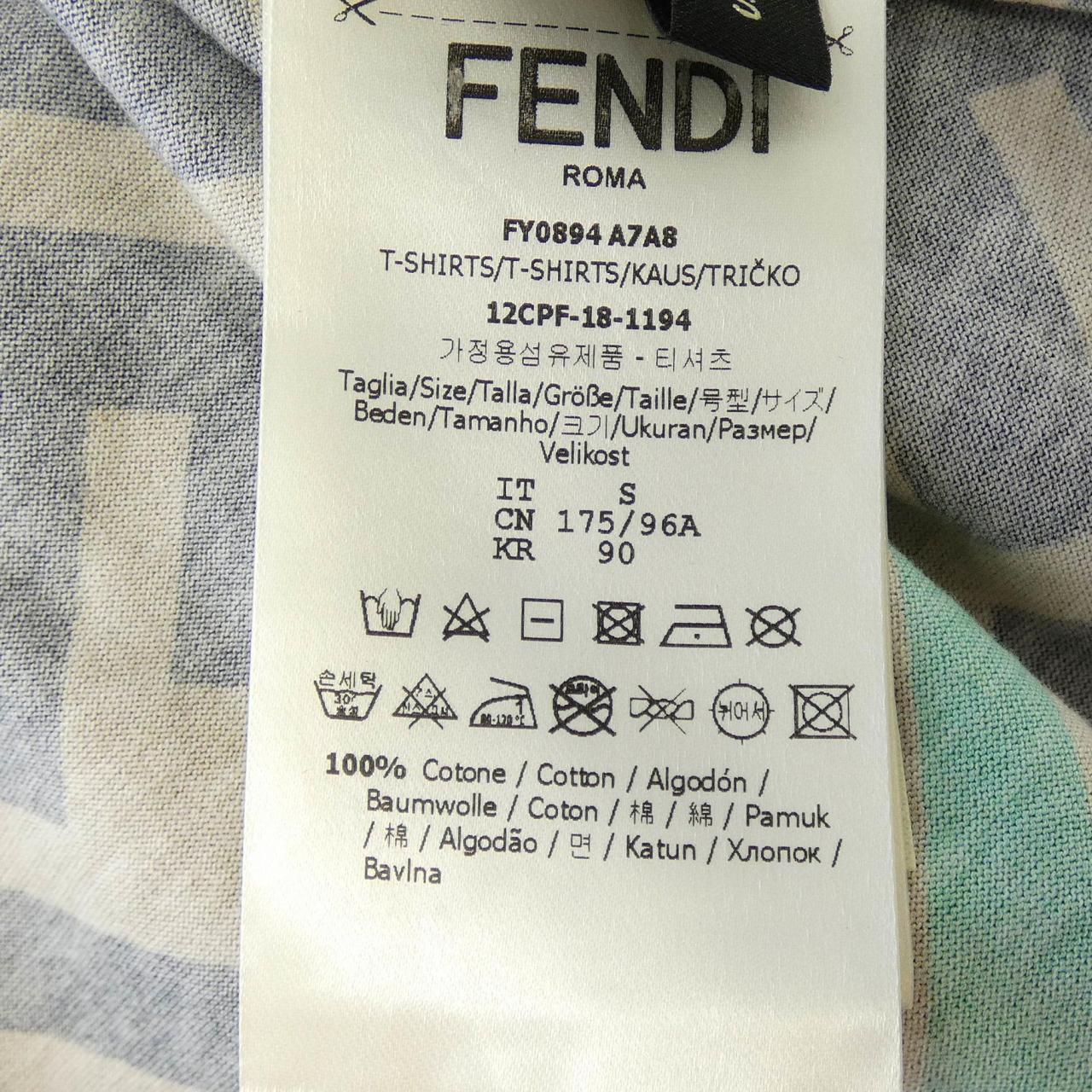 フェンディ FENDI FFモチーフ FY0894 A7A8 Tシャツ