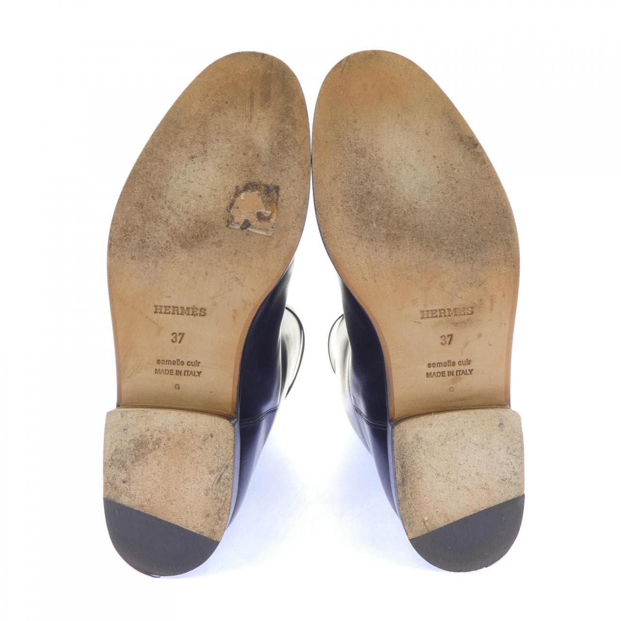 エルメス HERMES ジャンピング JUMPING ケリーバックル 042138Z ロングブーツ