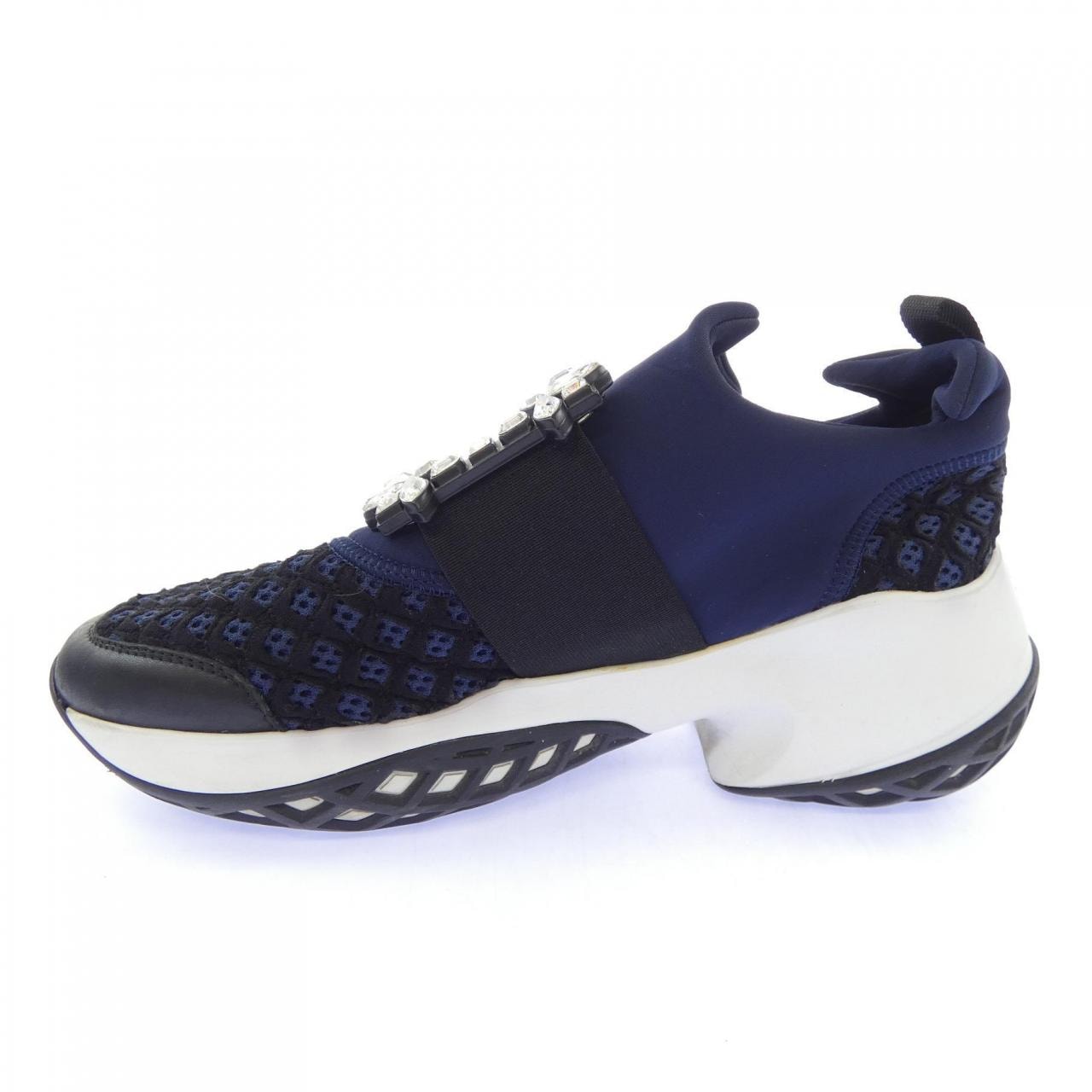 ロジェヴィヴィエ ROGER VIVIER ヴィヴ ラン　ストラスバックル スニーカー