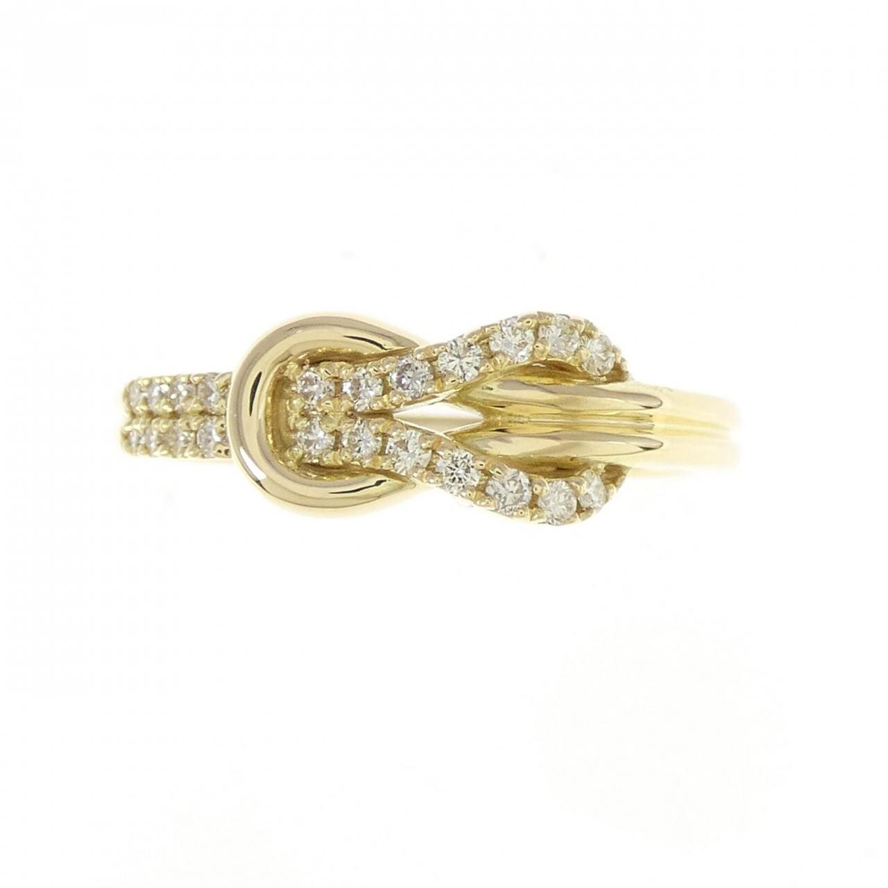 K18YG ダイヤモンド リング 0.25CT