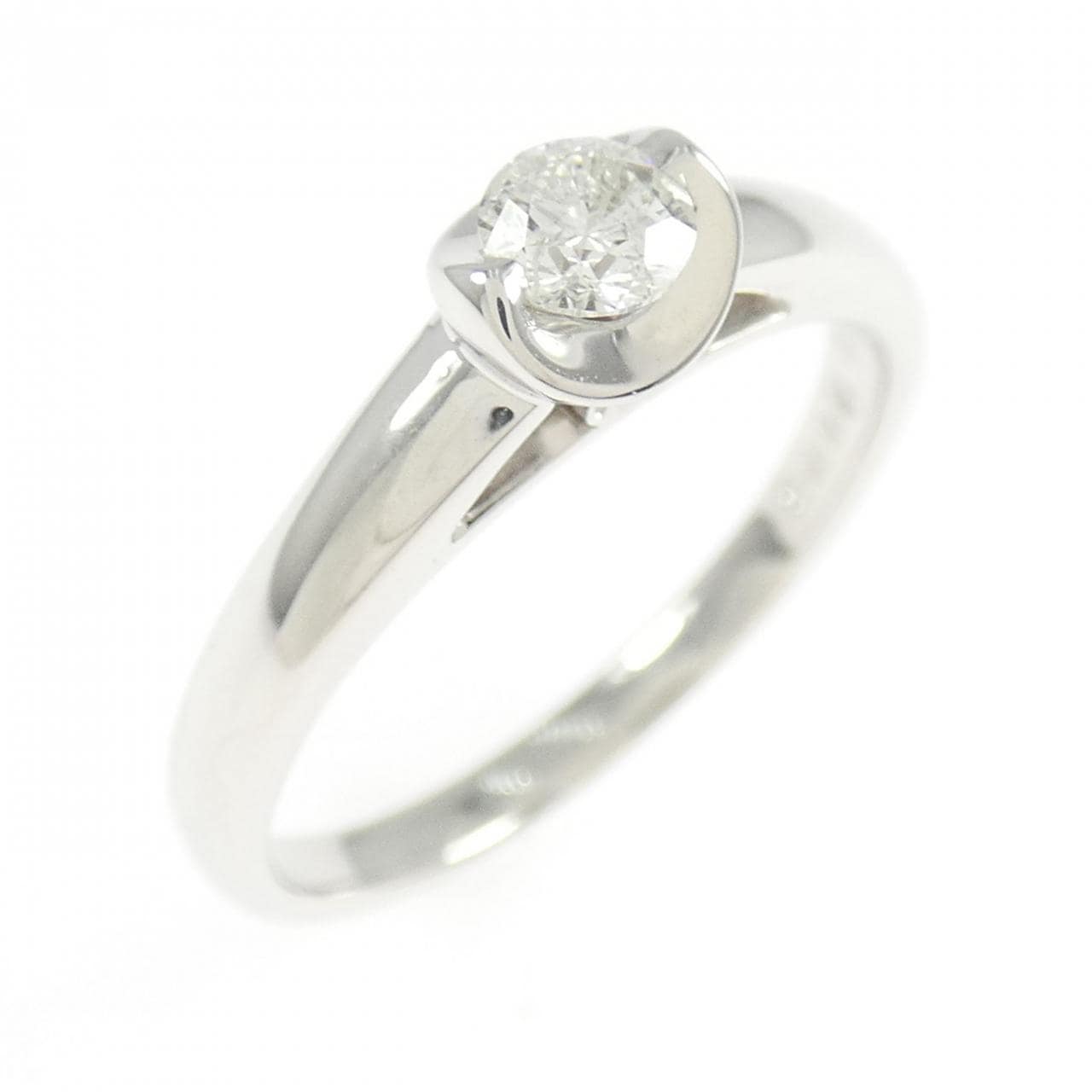 K18WG ダイヤモンド リング 0.20CT