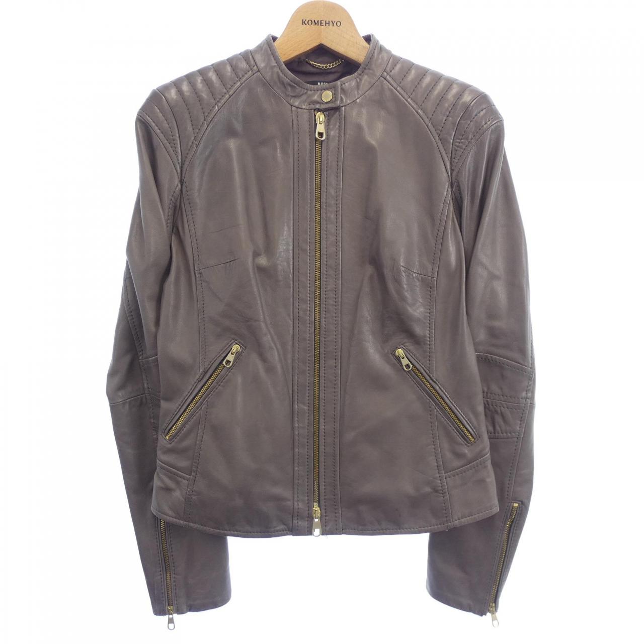 ヒューゴボス HUGO BOSS レザージャケット