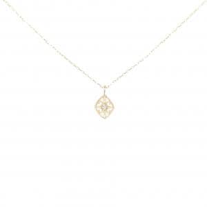 K10YG ダイヤモンド ネックレス 0.01CT
