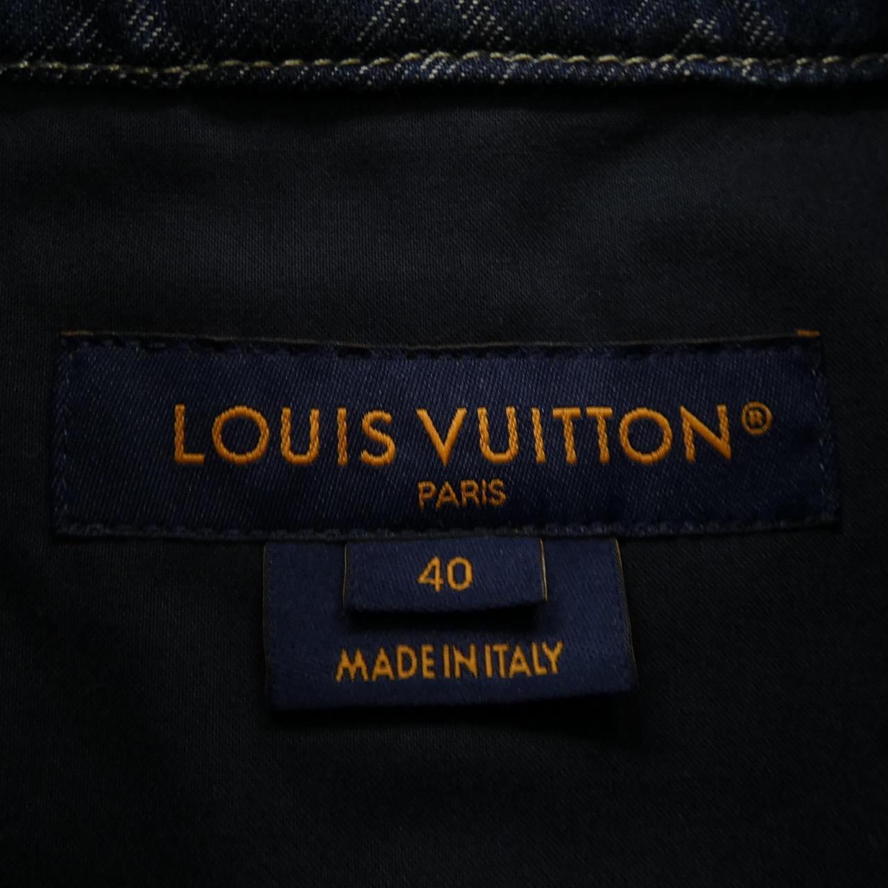 ルイヴィトン LOUIS VUITTON デニムジップアップジャケット FTVE61EA6 デニムジャケット