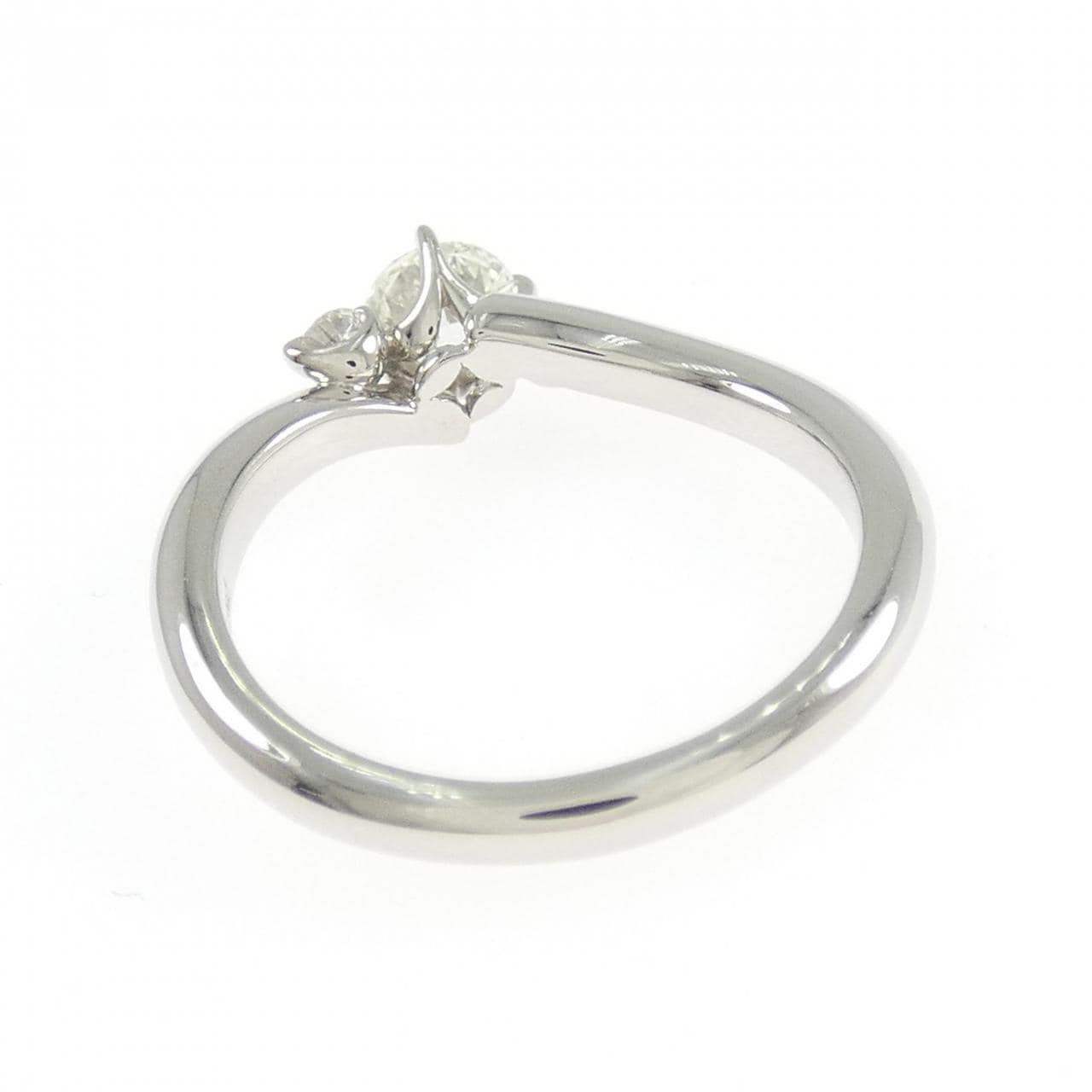 PT950 ダイヤモンド リング 0.333CT H VS2 3EXT H&C