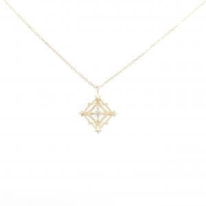 アガット ダイヤモンド ネックレス 0.006CT