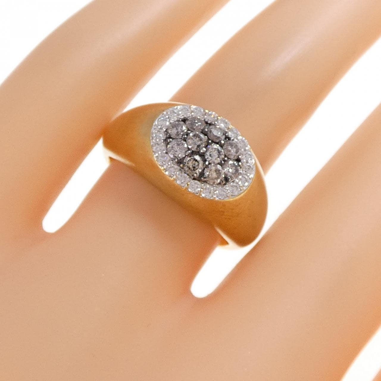 セイレーンアズーロ ダイヤモンド リング 0.38CT
