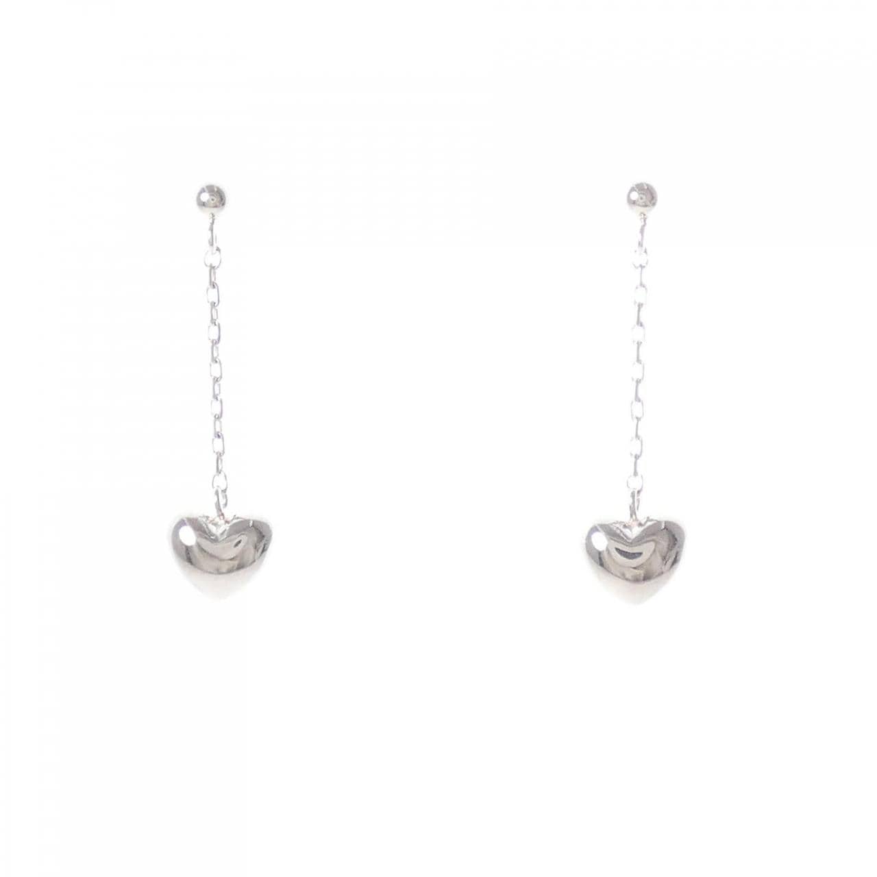 PT900 Heart Earrings