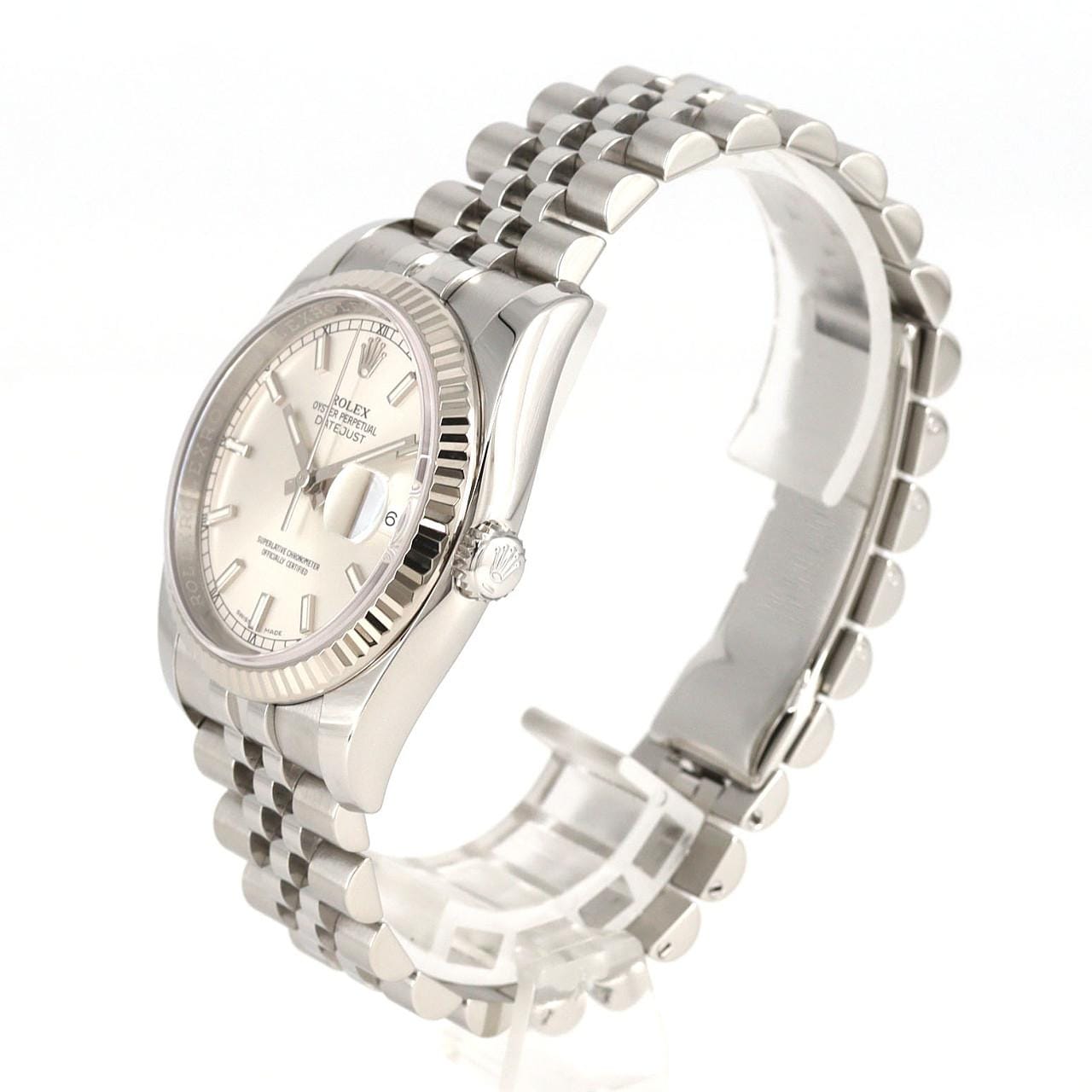 ロレックス デイトジャスト 116234 SSxWG 自動巻 ランダム番