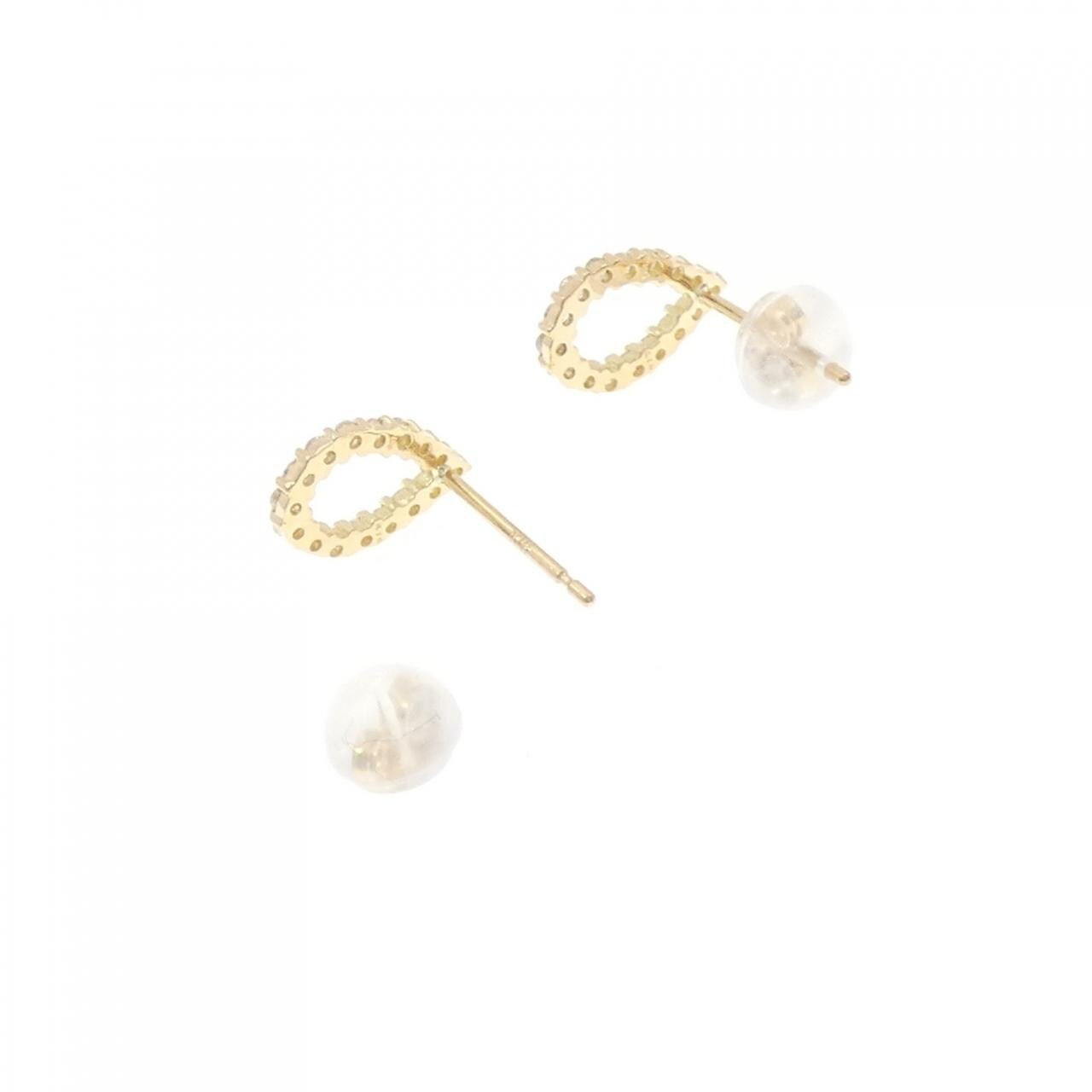 【リメイク】K18YG ダイヤモンド ピアス 0.20CT