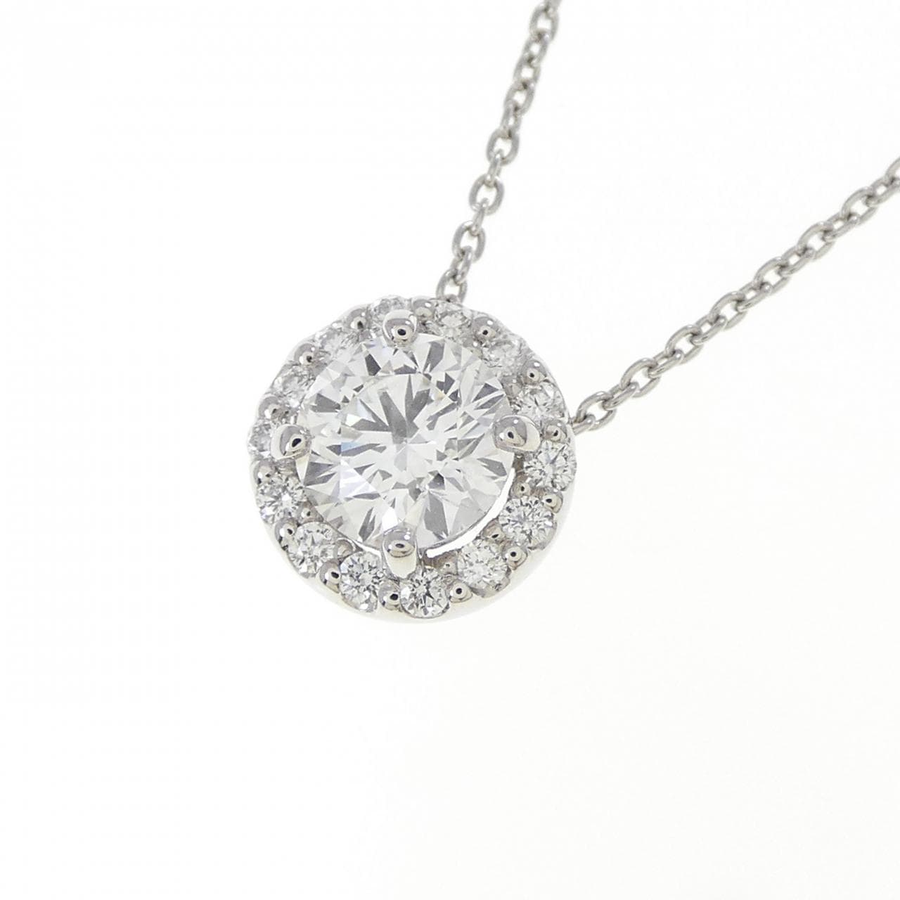 【リメイク】PT900/PT850 ダイヤモンド ネックレス 0.531CT E VS2 3EXT