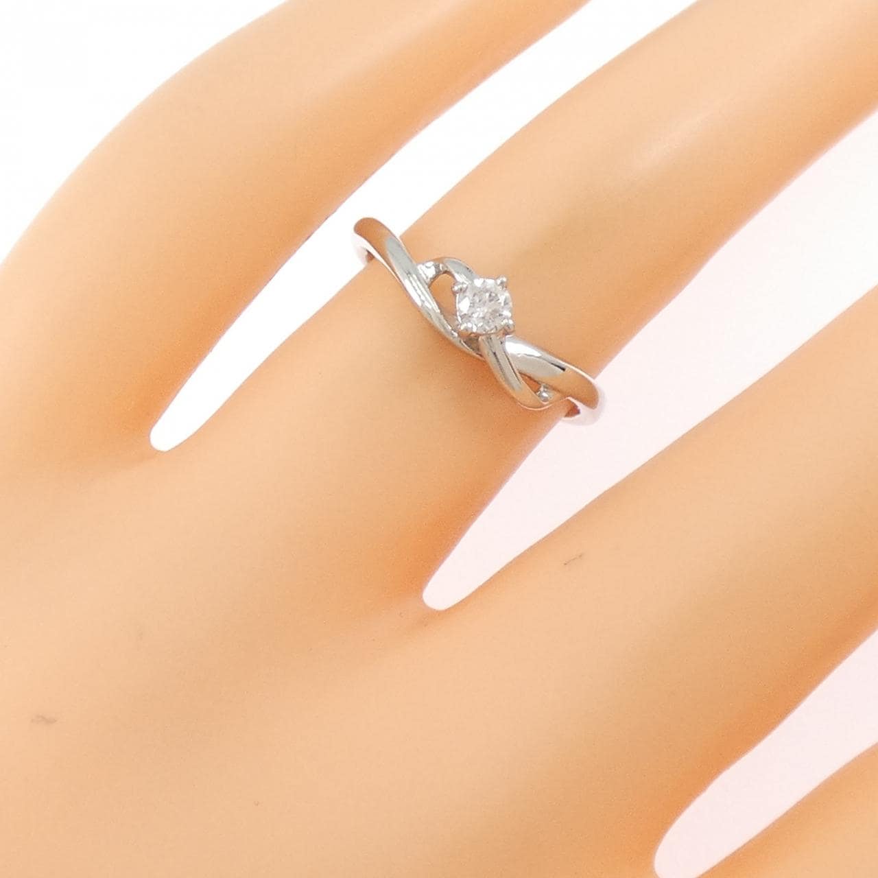 PT900 ダイヤモンド リング 0.10CT