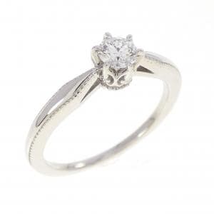 アガット ダイヤモンド リング 0.210CT