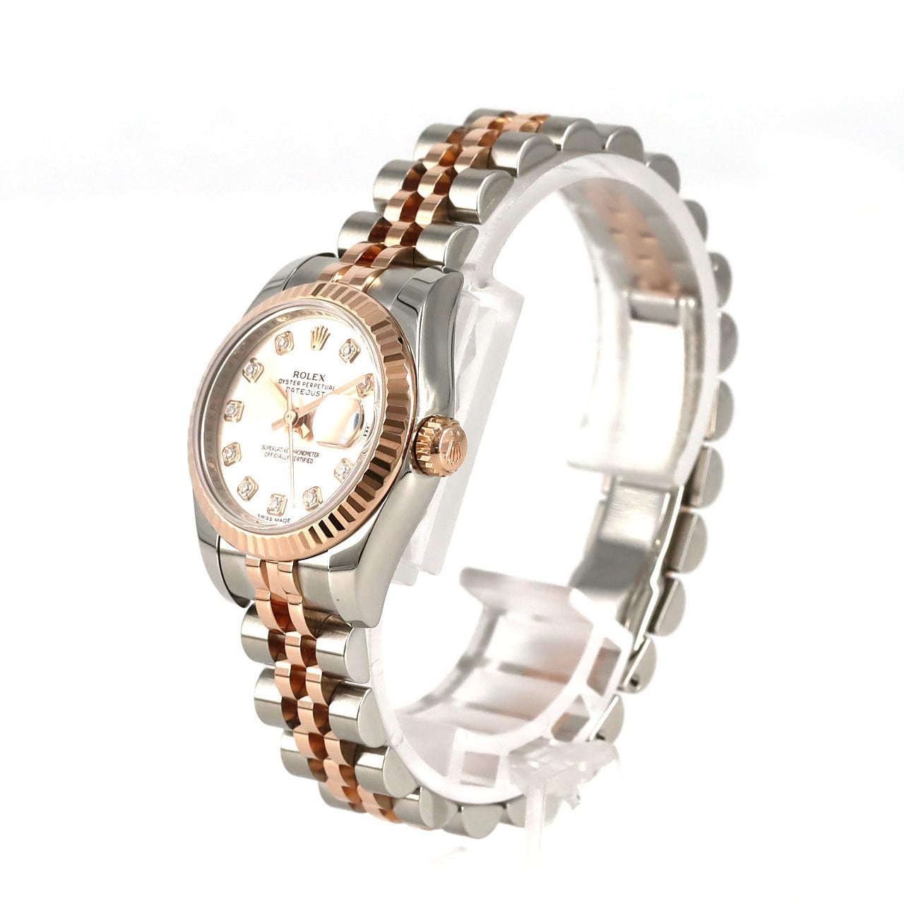 ロレックス デイトジャスト 179171G SSxPG 自動巻 ランダム番