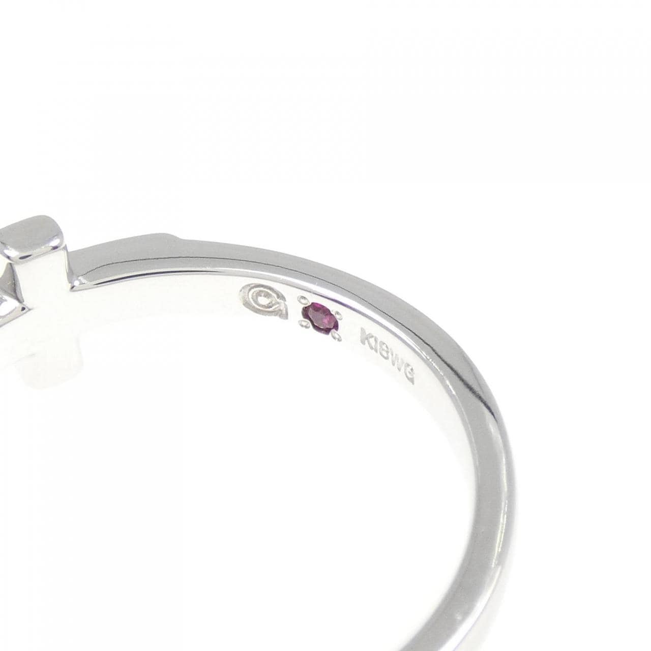 K18WG ダイヤモンド リング 0.20CT