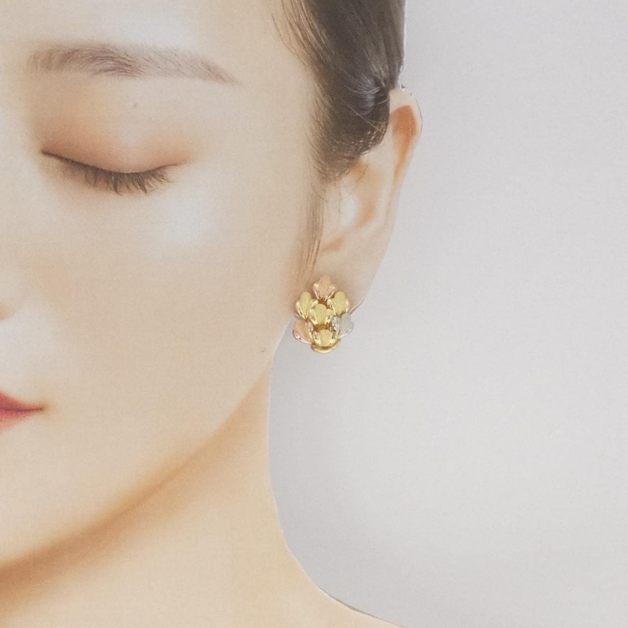 トレベール 750スリーカラー イヤリング