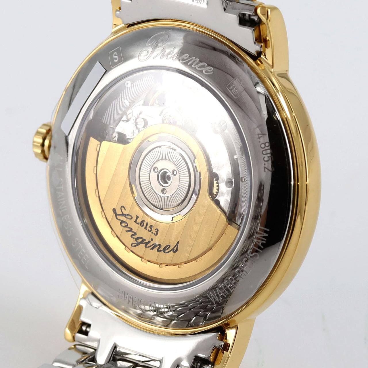 [BRAND NEW] LONGINES Presence Combi L4.805.2.11.7 SSxGP Automatic