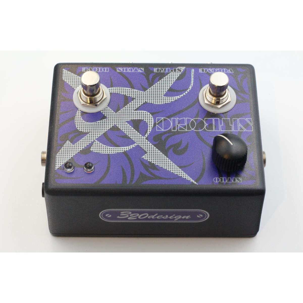 ギター 320design NITROGIC-01 HISASHI signature エフェクター】GLAY HISASHIのモダンなシグネイチャー