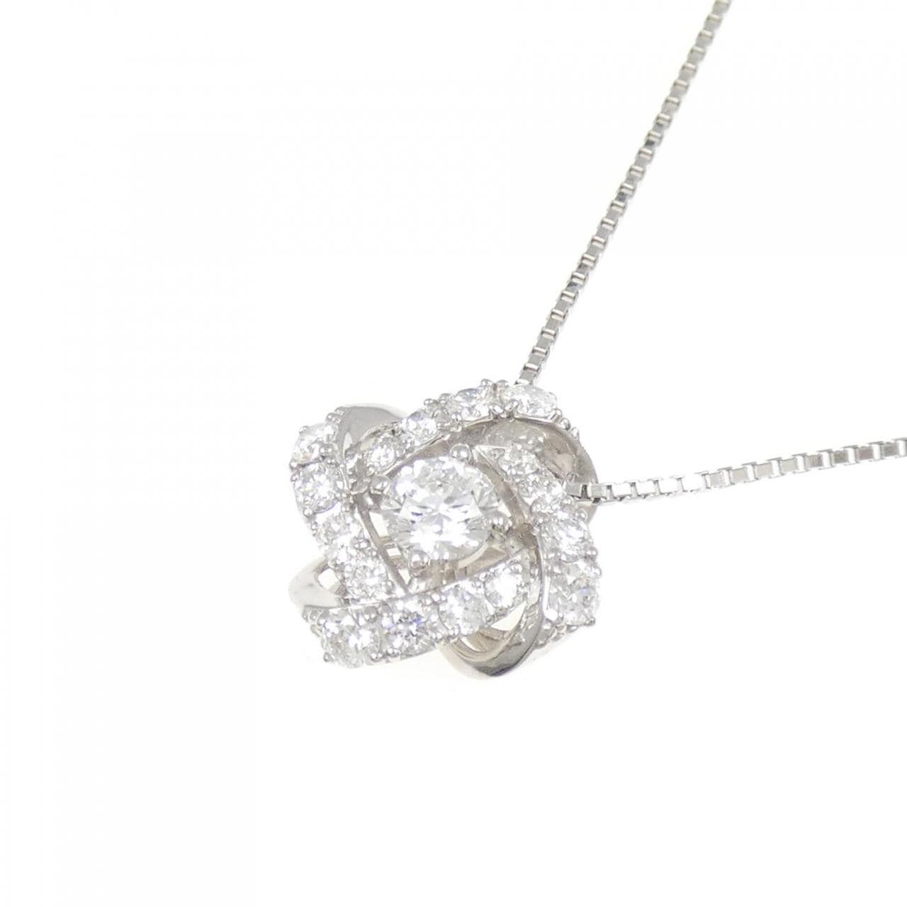 PT900/PT850 ダイヤモンド ネックレス 0.23CT D VVS2 3EXT
