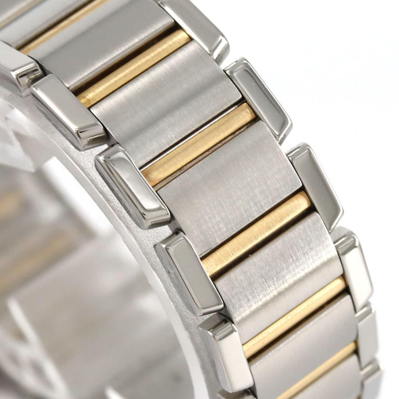 カルティエ タンクフランセーズSM コンビ W51007Q4 SSxYG クォーツ