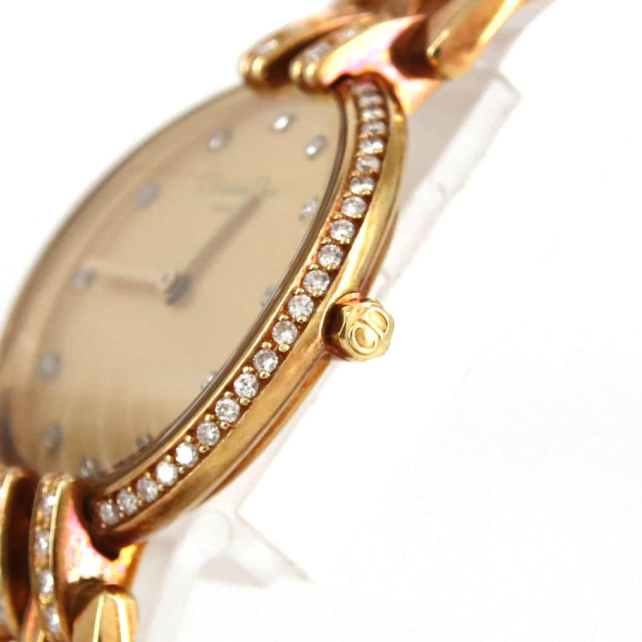 【ノーメンテナンス還元価格】クリスチャンディオール バギラYG/D･12P･ラグD 94 160 YG クォーツ