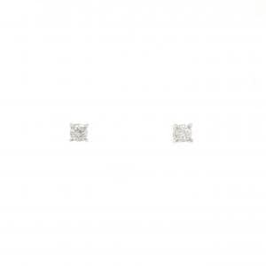 【リメイク】PT900 ダイヤモンド ピアス 0.10CT