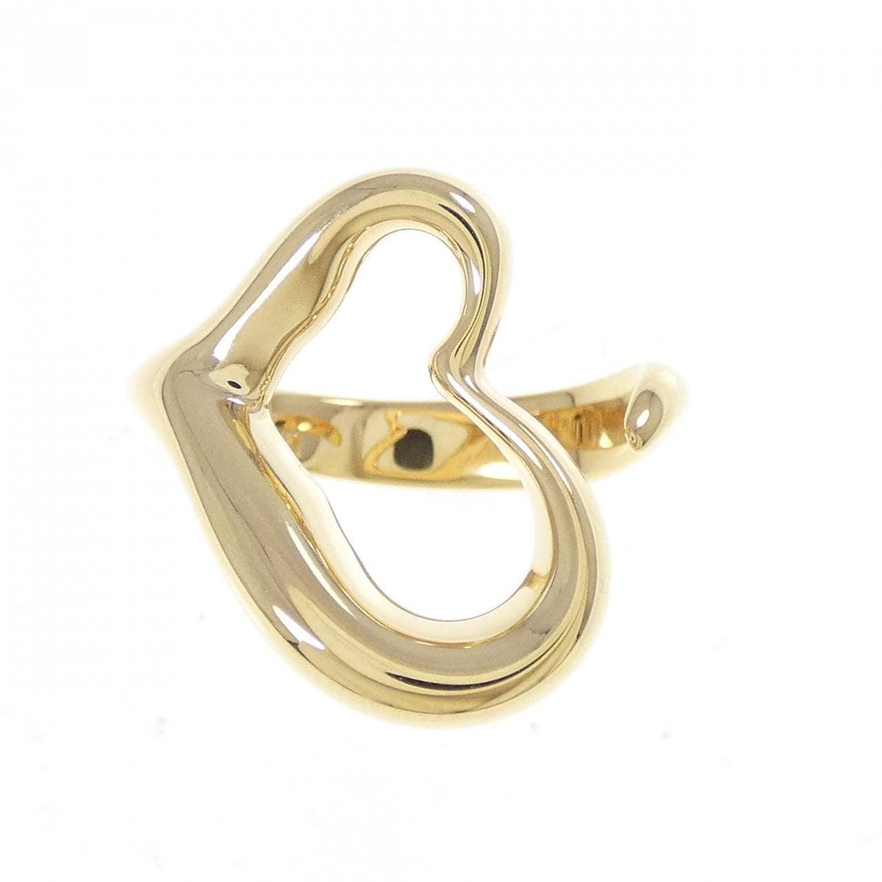 ティファニー オープンハート リング