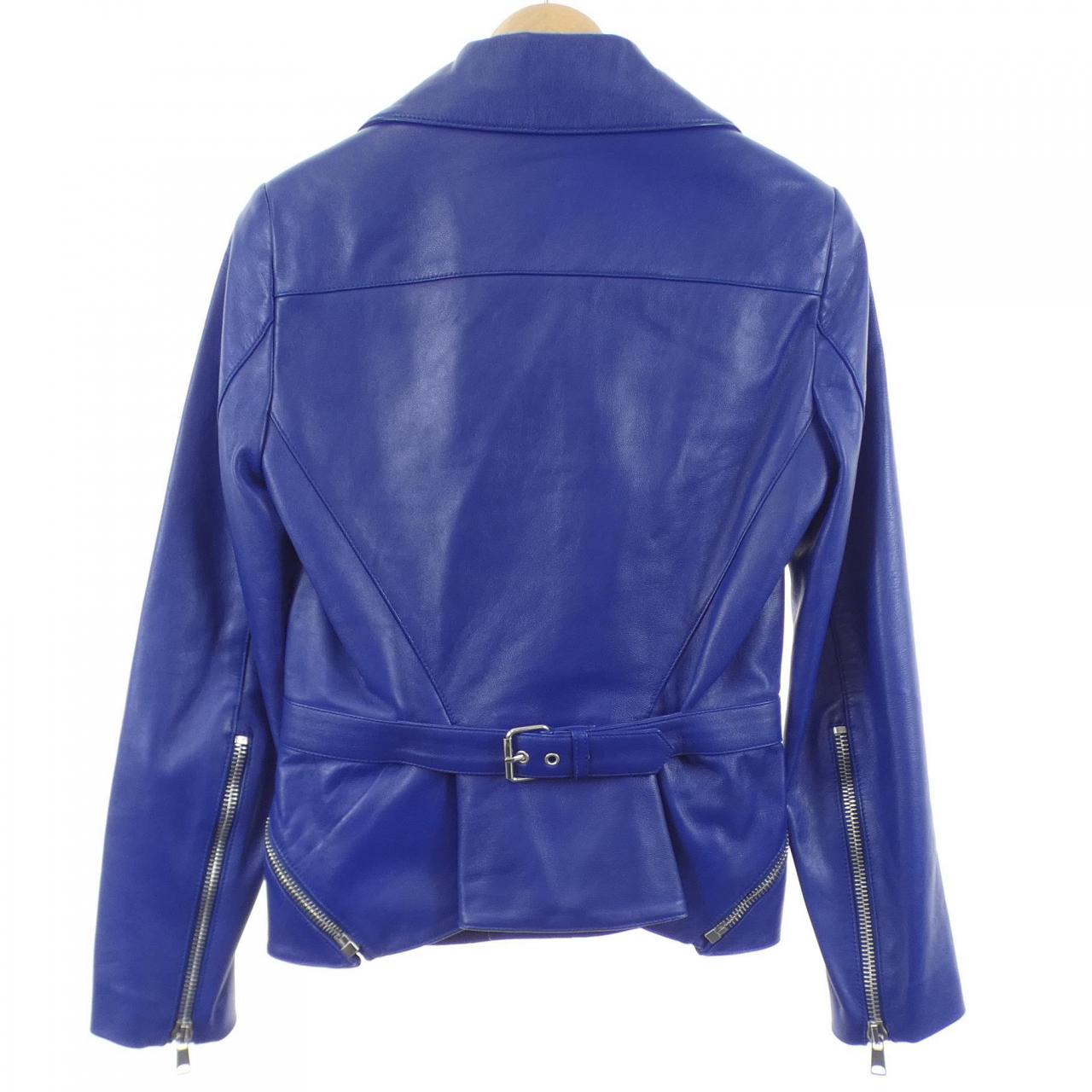 アレキサンダーマックイーン ALEXANDER McQUEEN 377109 レザーライダースジャケット