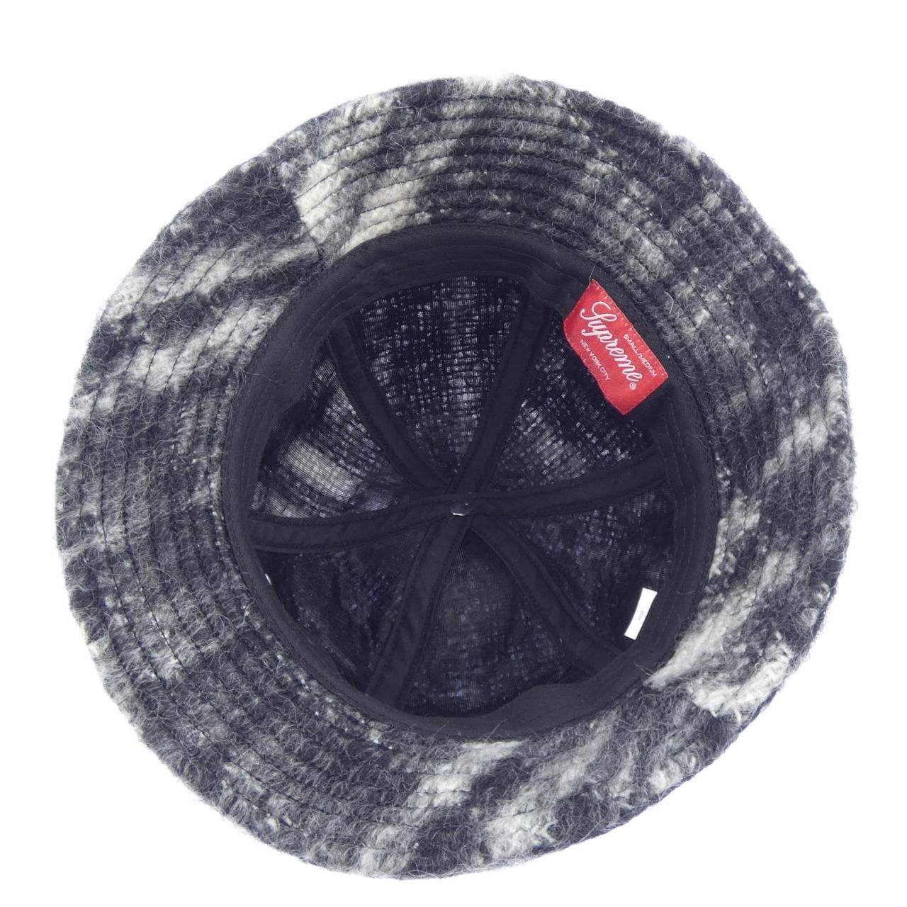シュプリーム SUPREME Mohair Plaid Bell ハット