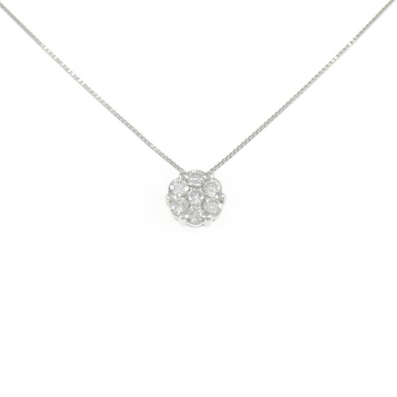 PT900/PT850 ダイヤモンド ネックレス 0.30CT