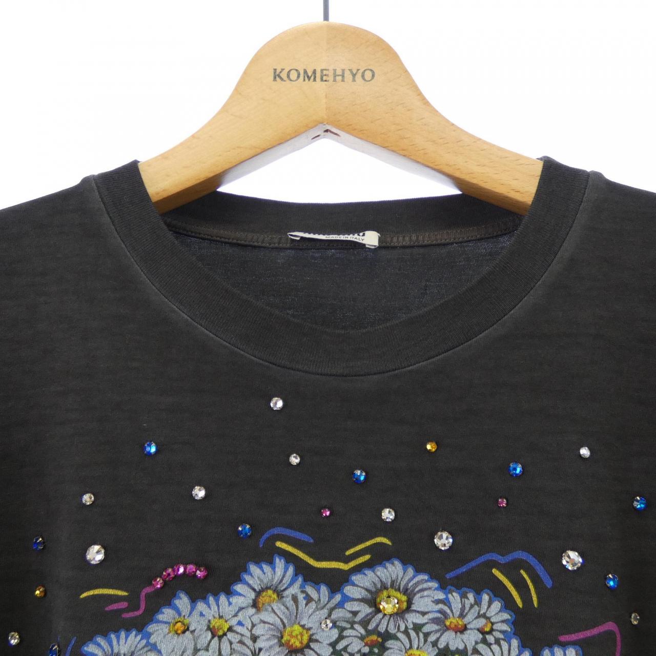 ミュウミュウ MIU MIU MJN196 1WNO Tシャツ