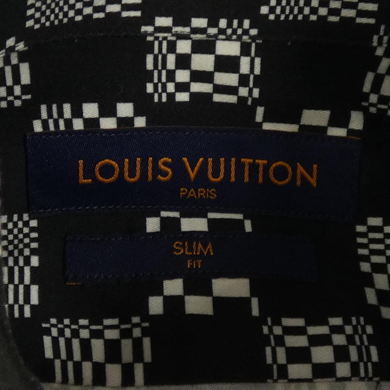 ルイヴィトン LOUIS VUITTON クラシックシャツディストーテッドダミエ HKS71WZYT シャツ