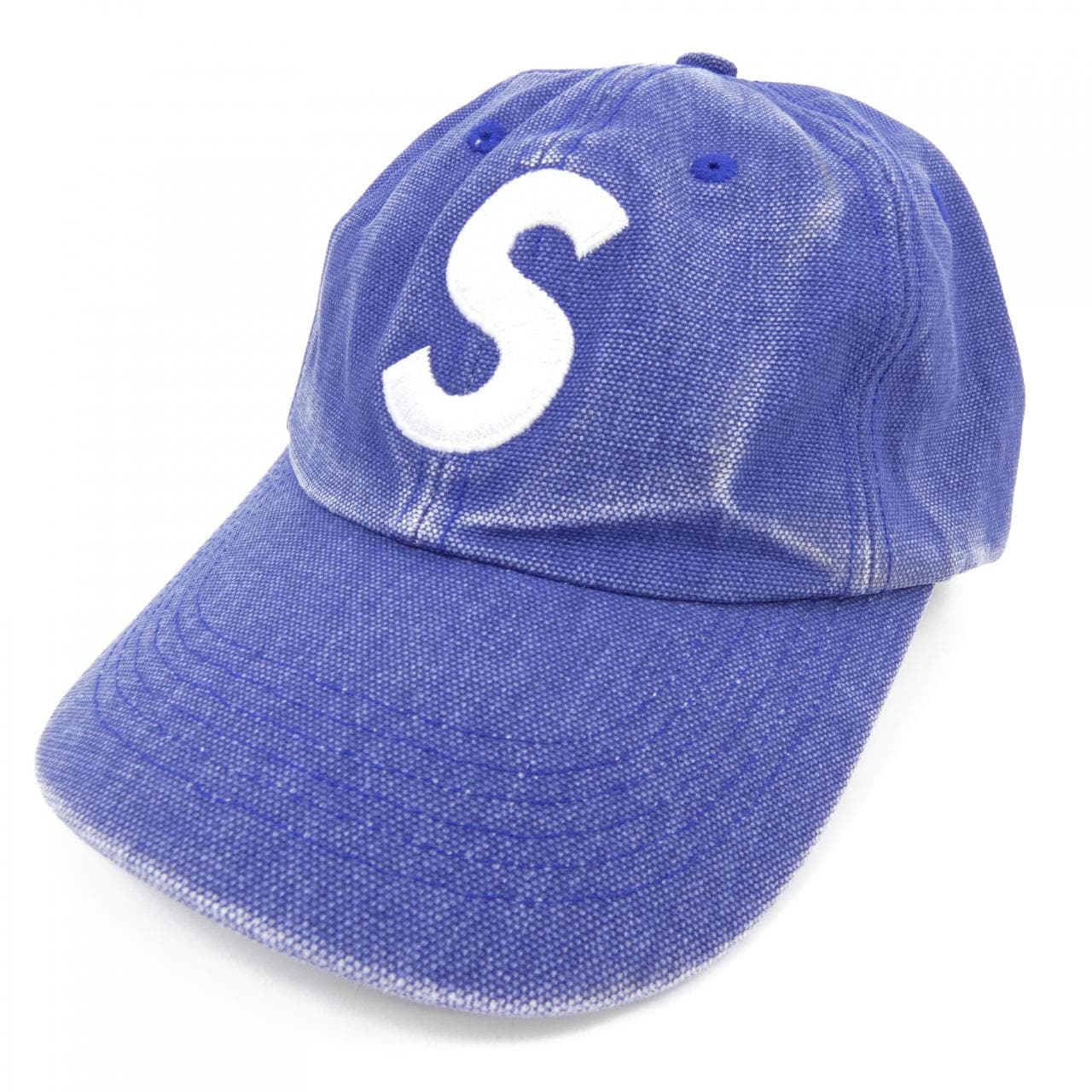 シュプリーム SUPREME PIGMENT S LOGO 6-PANE キャップ