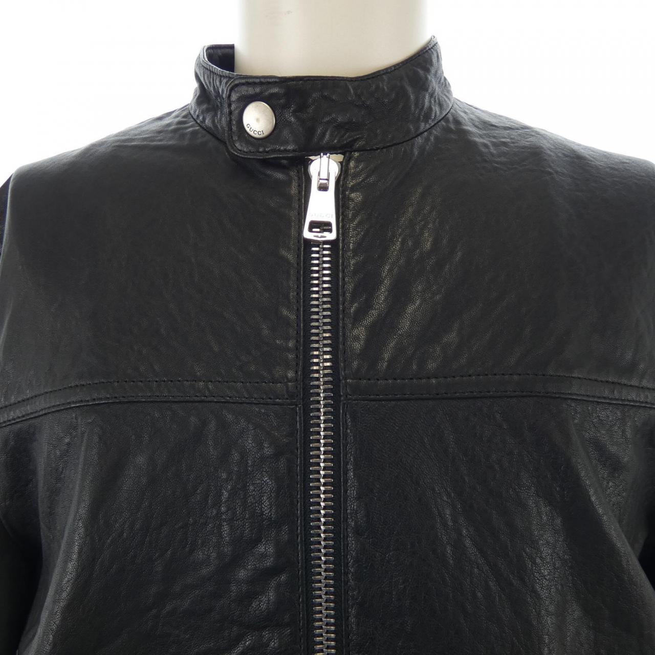 グッチ GUCCI 264857-XN571 レザージャケット