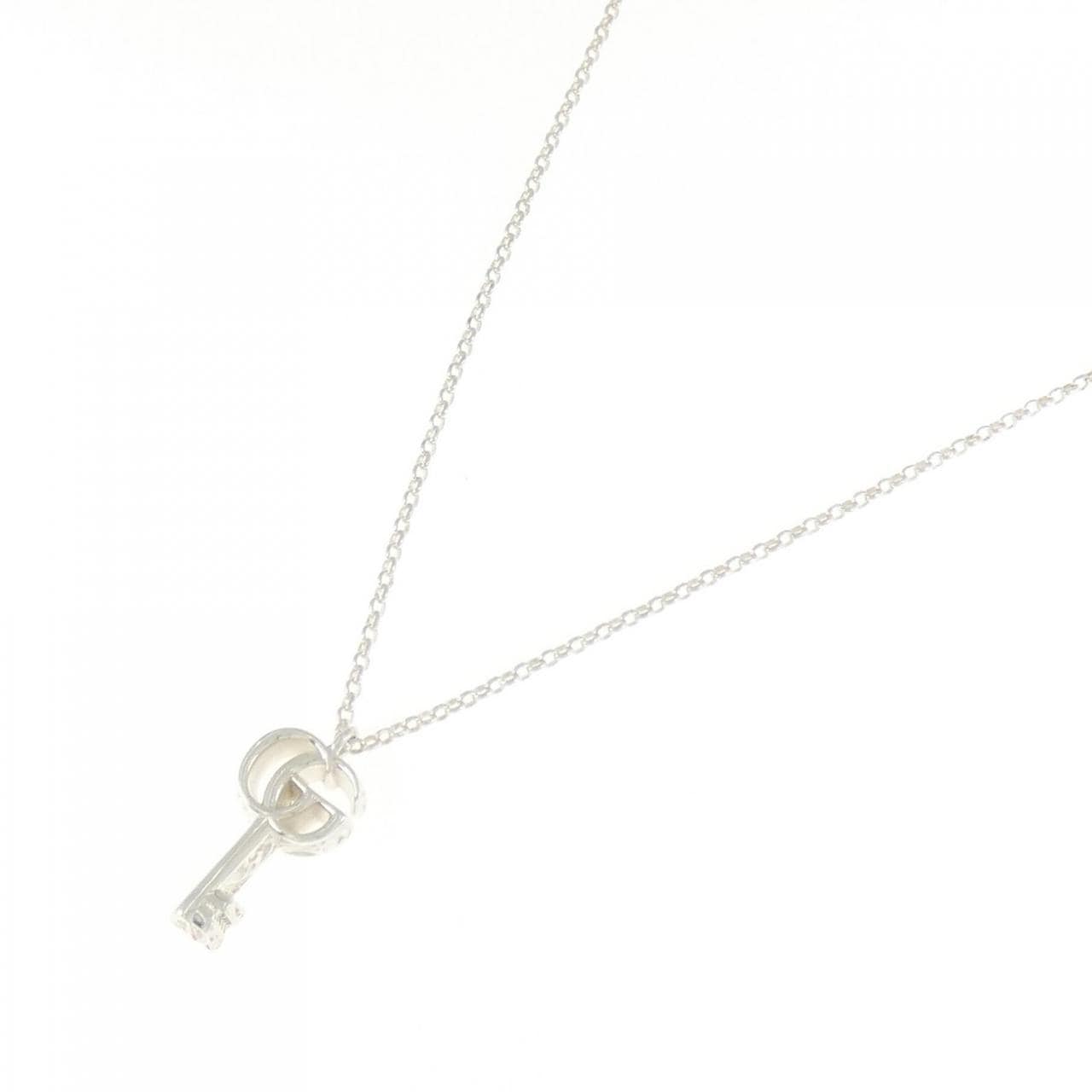 Gucci Double G Key Charm Necklace