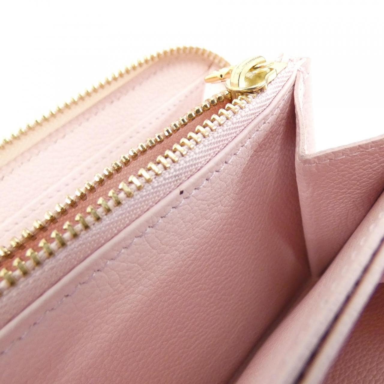 LOUIS VUITTON Monogram Empreinte（夏日星塵）拉链錢包 M81299 錢包