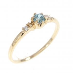 K18YG ジルコン リング