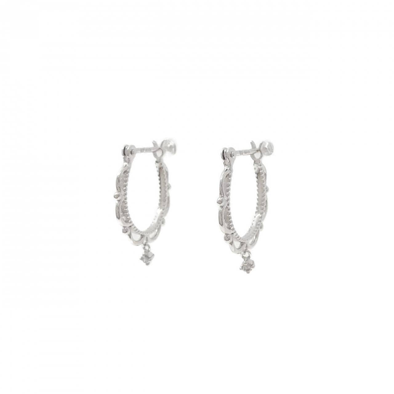 オレフィーチェ ダイヤモンド ピアス